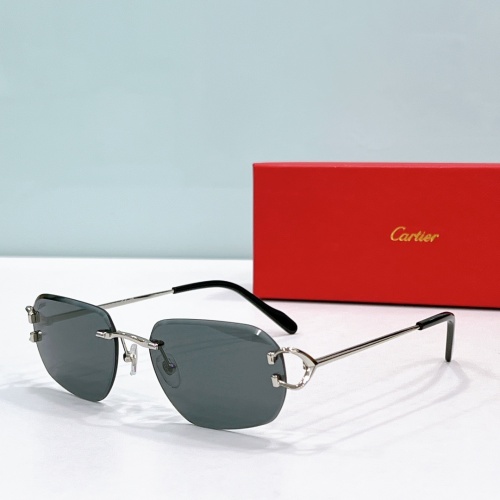 Cartier AAA Quality Sunglassess #1213694 $48.00 USD, Wholesale Replica Cartier AAA Quality Sunglassess