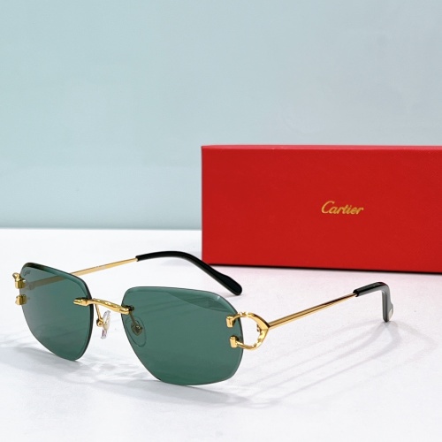 Cartier AAA Quality Sunglassess #1213695 $48.00 USD, Wholesale Replica Cartier AAA Quality Sunglassess