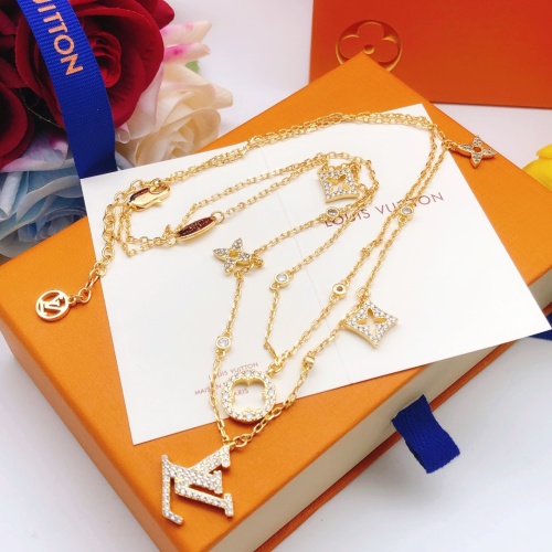 Louis Vuitton Necklaces #1213697 $39.00 USD, Wholesale Replica Louis Vuitton Necklaces