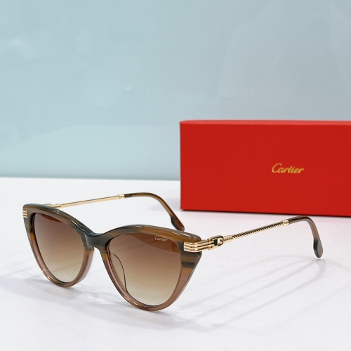 Cartier AAA Quality Sunglassess #1213701 $48.00 USD, Wholesale Replica Cartier AAA Quality Sunglassess