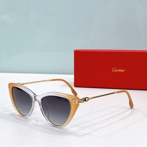 Cartier AAA Quality Sunglassess #1213702 $48.00 USD, Wholesale Replica Cartier AAA Quality Sunglassess