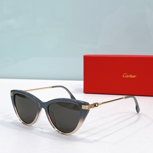 Cartier AAA Quality Sunglassess #1213703 $48.00 USD, Wholesale Replica Cartier AAA Quality Sunglassess