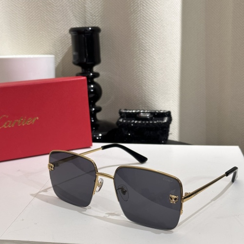 Cartier AAA Quality Sunglassess #1213711 $48.00 USD, Wholesale Replica Cartier AAA Quality Sunglassess