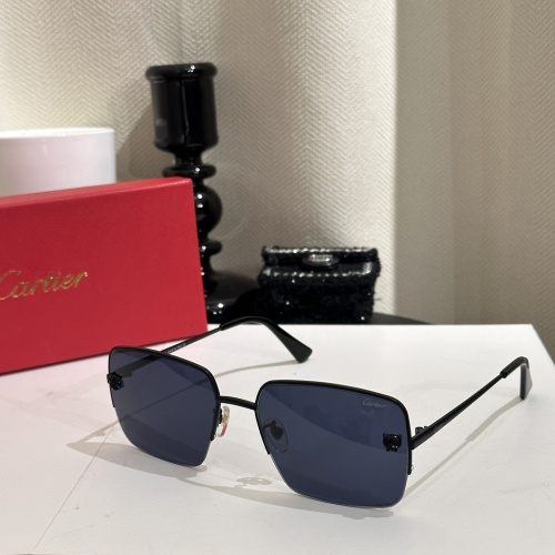 Cartier AAA Quality Sunglassess #1213712 $48.00 USD, Wholesale Replica Cartier AAA Quality Sunglassess