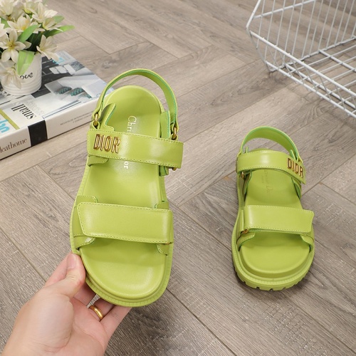 Replica Christian Dior Sandal For Women #1213724 $96.00 USD for Wholesale