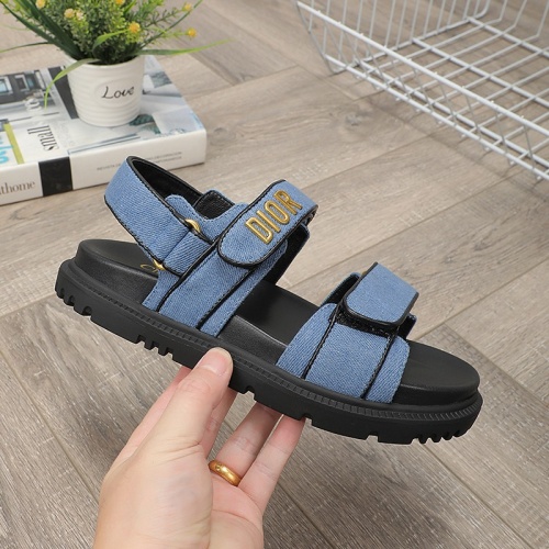 Replica Christian Dior Sandal For Women #1213727 $96.00 USD for Wholesale