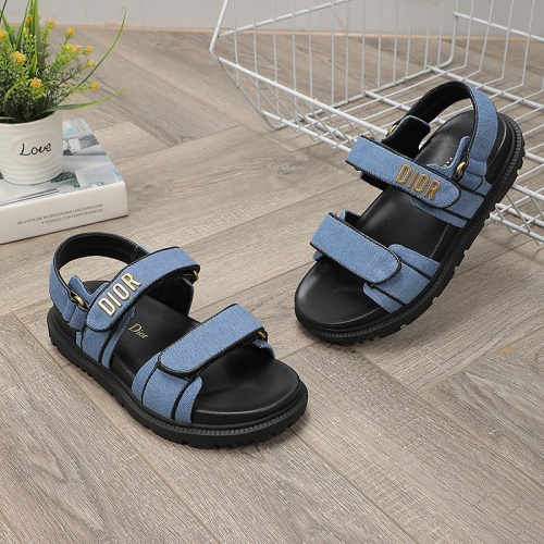 Replica Christian Dior Sandal For Women #1213727 $96.00 USD for Wholesale