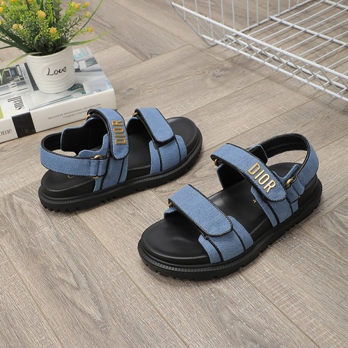 Replica Christian Dior Sandal For Women #1213727 $96.00 USD for Wholesale