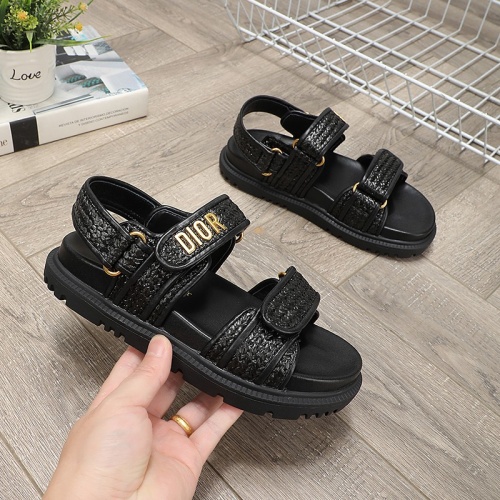 Replica Christian Dior Sandal For Women #1213731 $98.00 USD for Wholesale