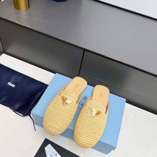 Replica Prada Slippers For Women #1213732 $96.00 USD for Wholesale