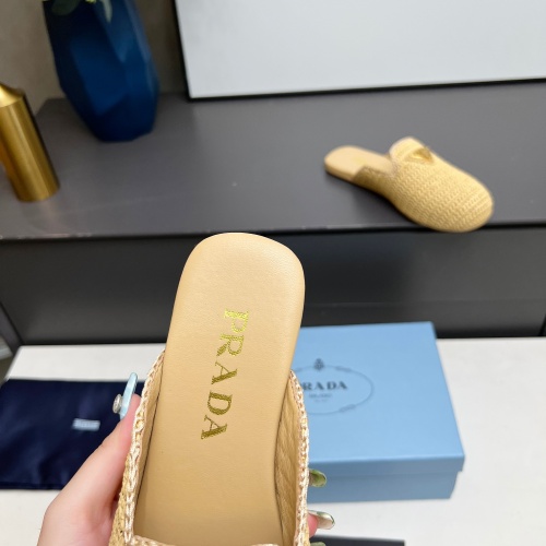 Replica Prada Slippers For Women #1213732 $96.00 USD for Wholesale