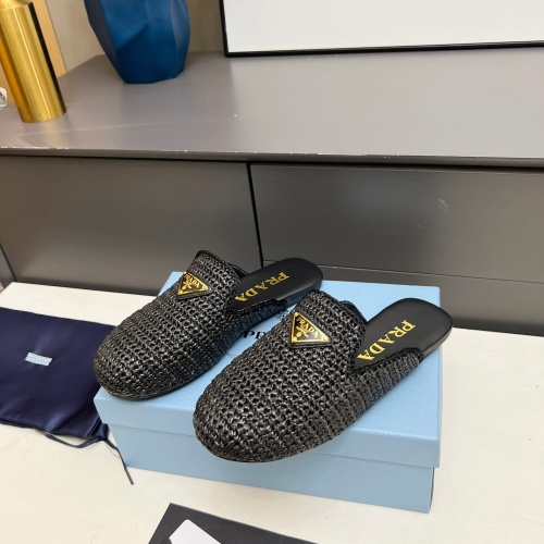 Prada Slippers For Women #1213733 $96.00 USD, Wholesale Replica Prada Slippers