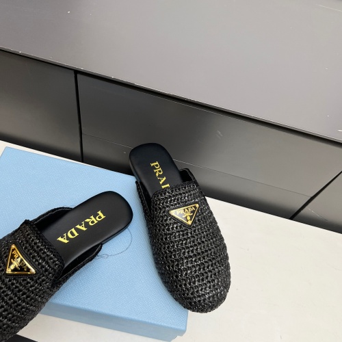 Replica Prada Slippers For Women #1213733 $96.00 USD for Wholesale