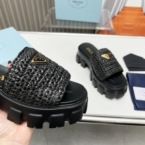 Replica Prada Slippers For Women #1213737 $96.00 USD for Wholesale