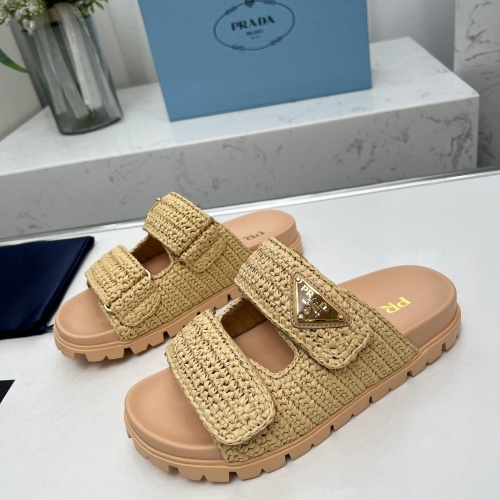 Prada Slippers For Women #1213738 $100.00 USD, Wholesale Replica Prada Slippers