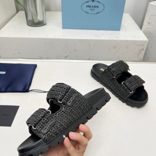 Replica Prada Slippers For Women #1213740 $100.00 USD for Wholesale