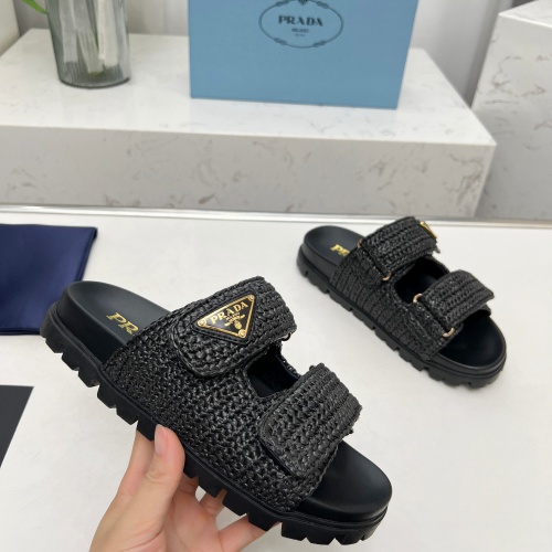 Replica Prada Slippers For Women #1213740 $100.00 USD for Wholesale