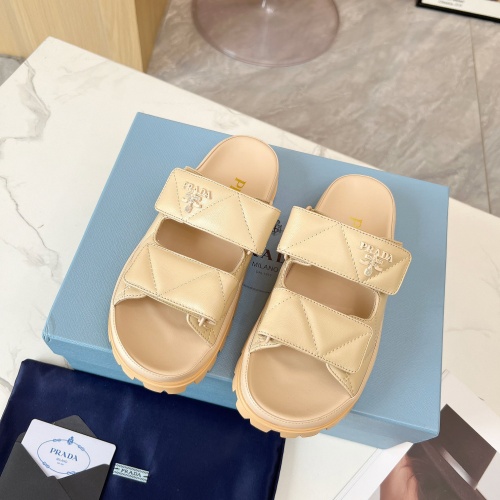 Replica Prada Slippers For Women #1213743 $96.00 USD for Wholesale