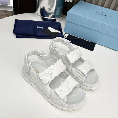 Replica Prada Sandal For Women #1213748 $100.00 USD for Wholesale