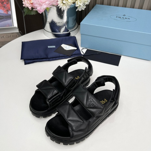 Prada Sandal For Women #1213750 $100.00 USD, Wholesale Replica Prada Sandal