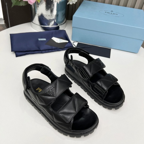 Replica Prada Sandal For Women #1213750 $100.00 USD for Wholesale