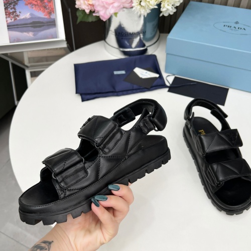 Replica Prada Sandal For Women #1213750 $100.00 USD for Wholesale