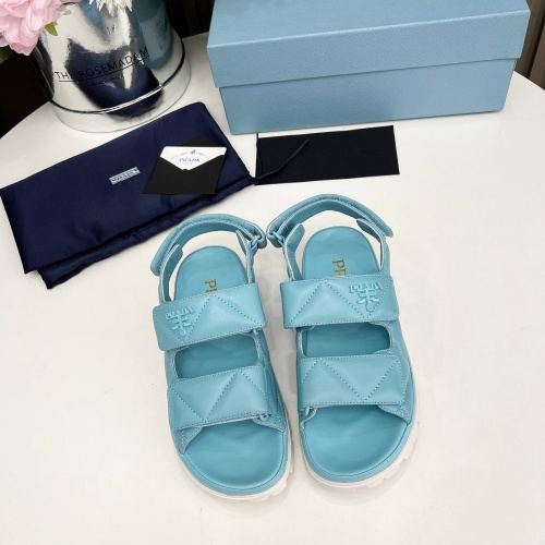 Replica Prada Sandal For Women #1213751 $100.00 USD for Wholesale