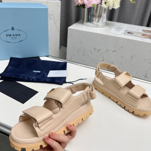 Replica Prada Sandal For Women #1213754 $100.00 USD for Wholesale