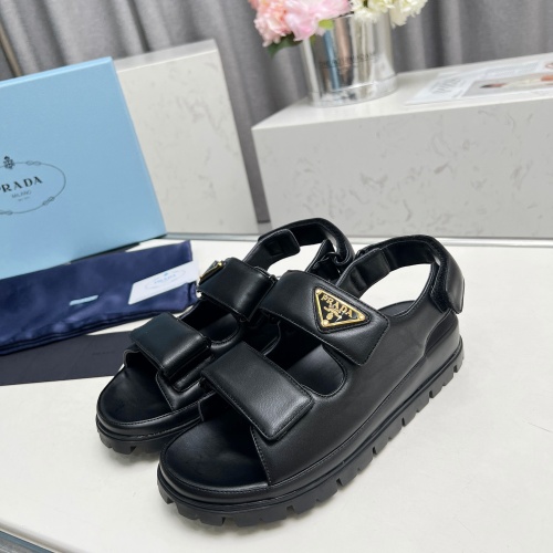 Prada Sandal For Women #1213755 $100.00 USD, Wholesale Replica Prada Sandal