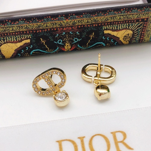 Replica Christian Dior Earrings For Women #1213767 $25.00 USD for Wholesale