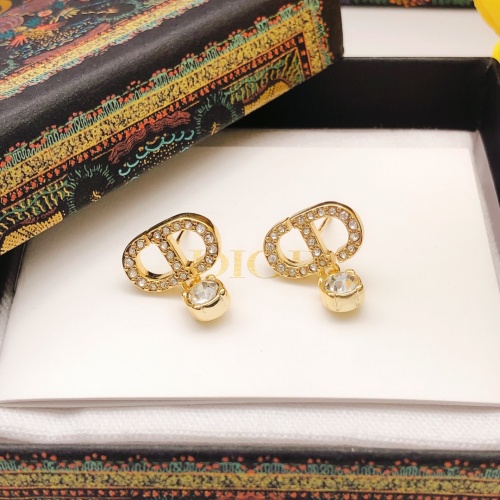 Replica Christian Dior Earrings For Women #1213767 $25.00 USD for Wholesale