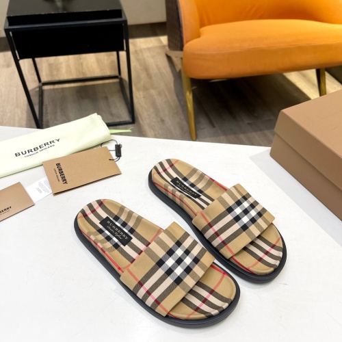 Burberry Slippers For Women #1213774 $72.00 USD, Wholesale Replica Burberry Slippers