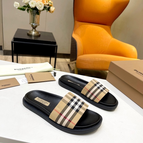 Burberry Slippers For Women #1213777 $72.00 USD, Wholesale Replica Burberry Slippers