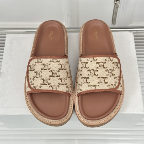 Celine Slippers For Women #1213778 $100.00 USD, Wholesale Replica Celine Slippers