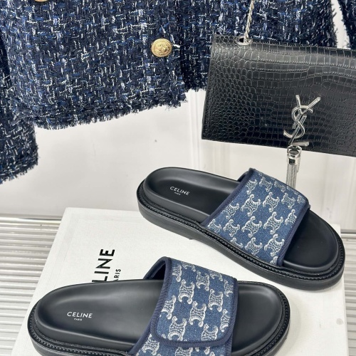 Replica Celine Slippers For Women #1213779 $100.00 USD for Wholesale