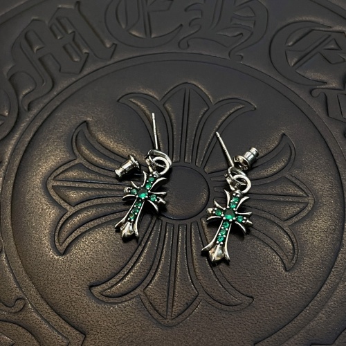 Replica Chrome Hearts Earrings For Women #1213815 $36.00 USD for Wholesale