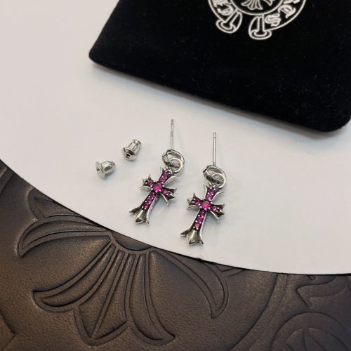 Replica Chrome Hearts Earrings For Women #1213816 $36.00 USD for Wholesale