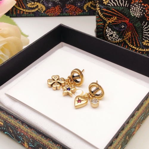 Replica Christian Dior Earrings For Women #1213829 $27.00 USD for Wholesale