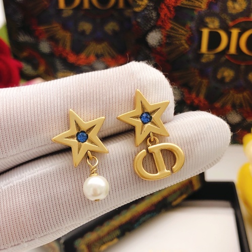 Replica Christian Dior Earrings For Women #1213830 $27.00 USD for Wholesale