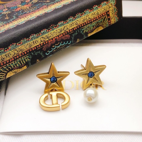 Replica Christian Dior Earrings For Women #1213830 $27.00 USD for Wholesale