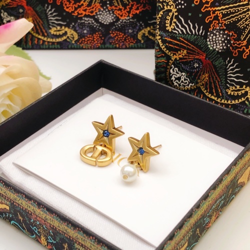 Replica Christian Dior Earrings For Women #1213830 $27.00 USD for Wholesale