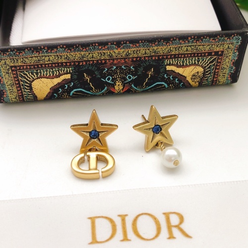 Replica Christian Dior Earrings For Women #1213830 $27.00 USD for Wholesale