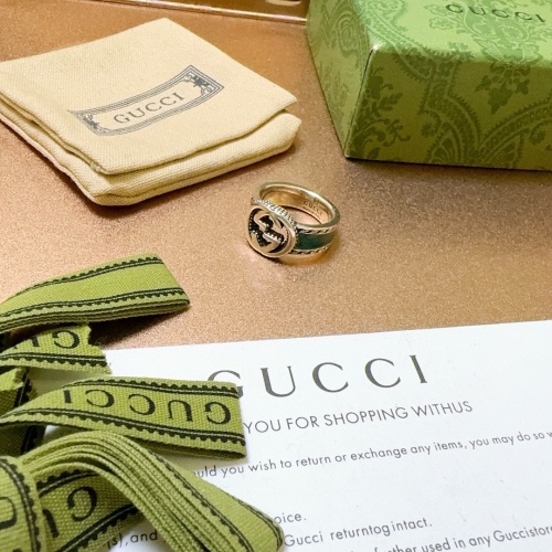 Replica Gucci Rings For Unisex #1213858 $25.00 USD for Wholesale