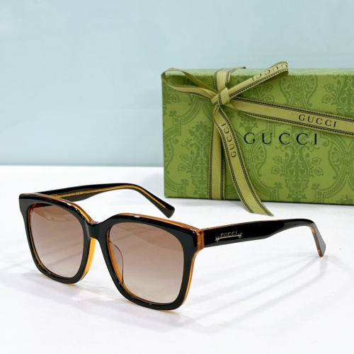 Gucci AAA Quality Sunglasses #1213864 $48.00 USD, Wholesale Replica Gucci AAA Quality Sunglasses