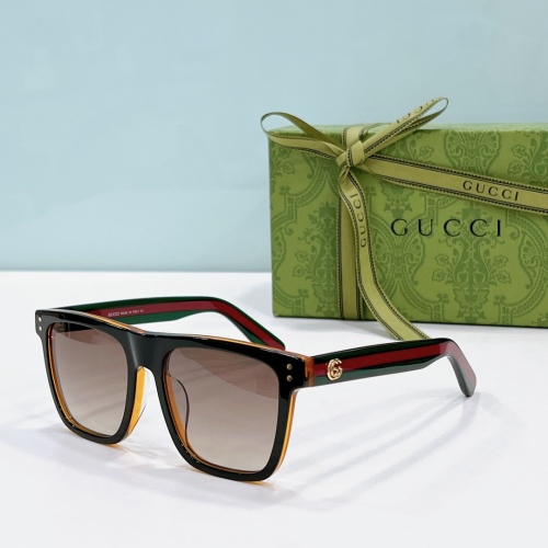 Gucci AAA Quality Sunglasses #1213872 $48.00 USD, Wholesale Replica Gucci AAA Quality Sunglasses