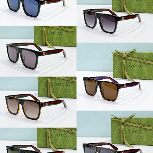 Replica Gucci AAA Quality Sunglasses #1213873 $48.00 USD for Wholesale