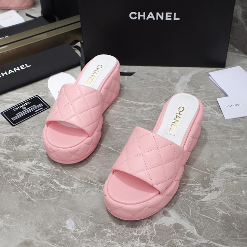 Replica Chanel Slippers For Women #1213881 $96.00 USD for Wholesale