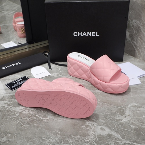 Replica Chanel Slippers For Women #1213881 $96.00 USD for Wholesale