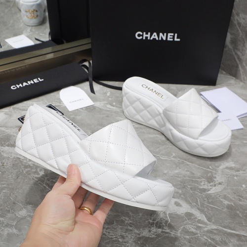 Replica Chanel Slippers For Women #1213882 $96.00 USD for Wholesale