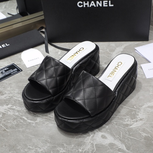 Chanel Slippers For Women #1213883 $96.00 USD, Wholesale Replica Chanel Slippers